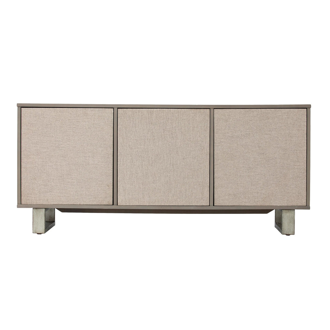 SwayLiving Abston 3-Door Media Console MEDIA + TV STANDS