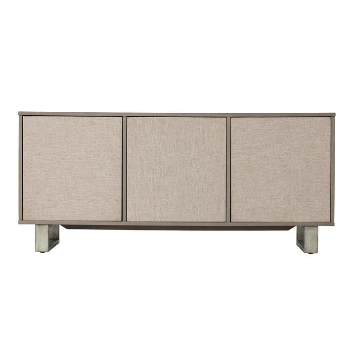 SwayLiving Abston 3-Door Media Console MEDIA + TV STANDS