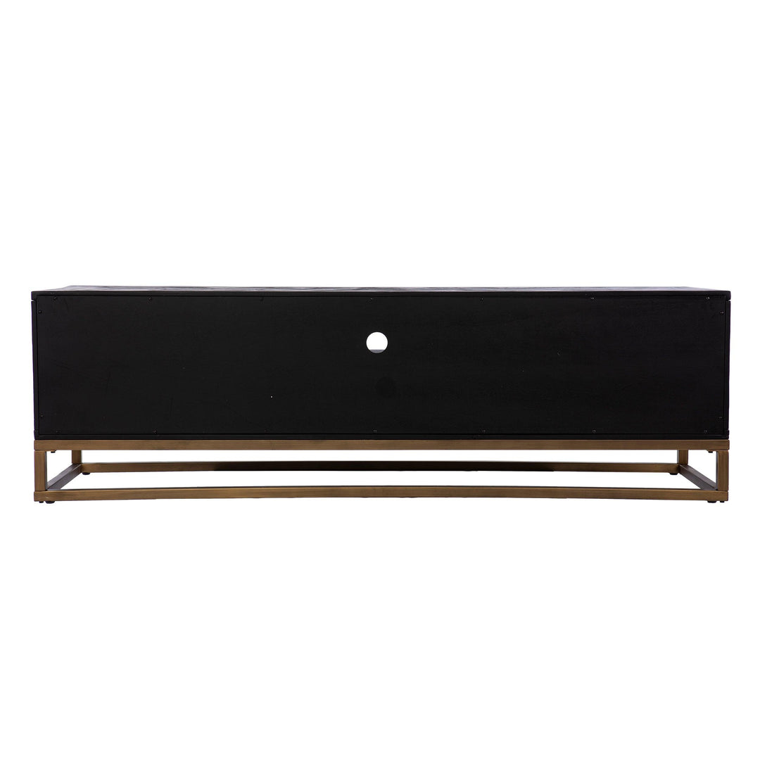 SwayLiving Dessingham Reclaimed Wood TV/Media Stand MEDIA + TV STANDS