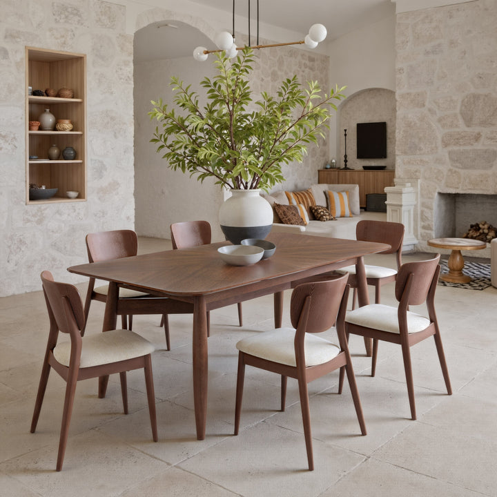 Silea Rectangular Dining Table Espresso