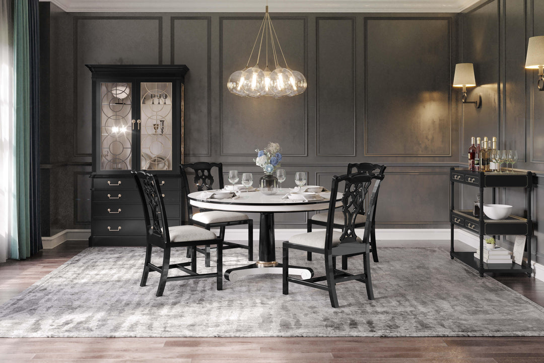 SwayLiving Reimagined Dipole 48" Biedermeier Breakfast Table DINING TABLES