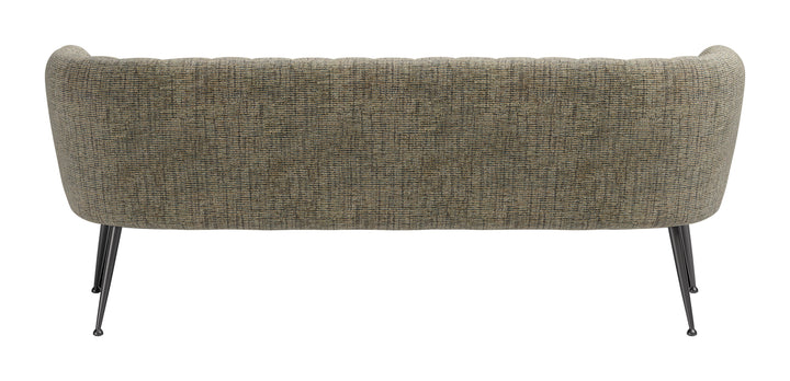 Deco Sofa Green Tweed