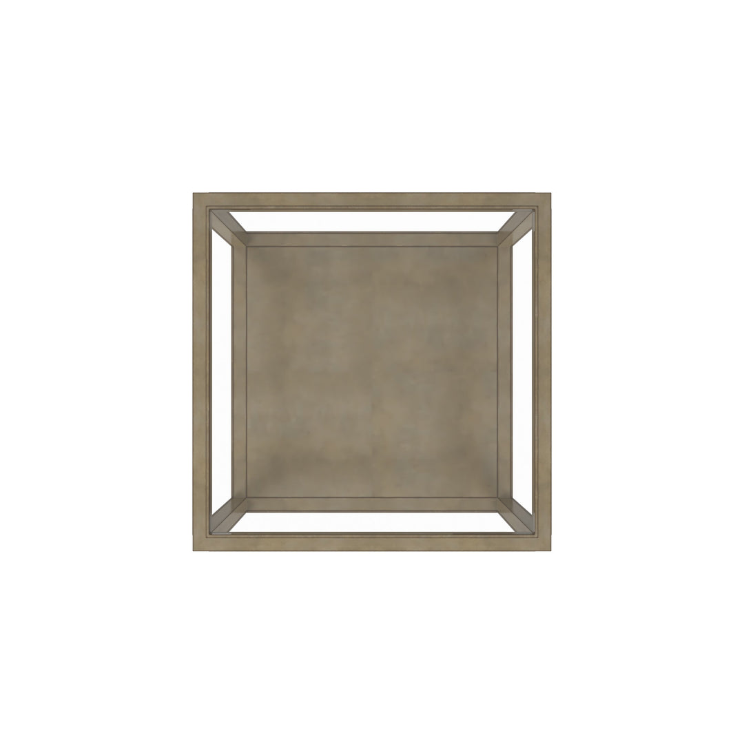 Glaze End Table-Quartz