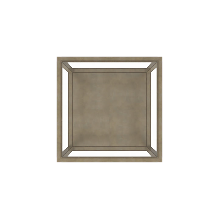 Glaze End Table-Quartz