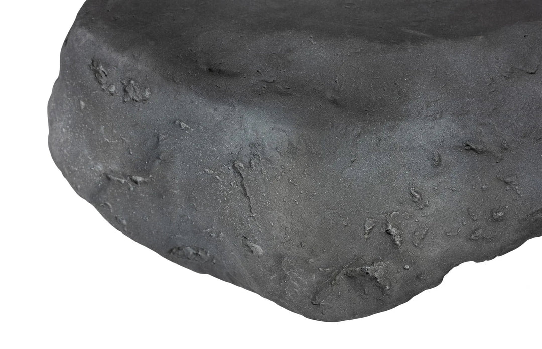 36"D x 36"W x 13"H/Charcoal Stone, Small