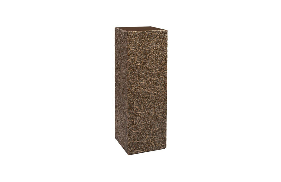 SwayLiving String Theory Pedestal, Bronze, LG ACCENT TABLES