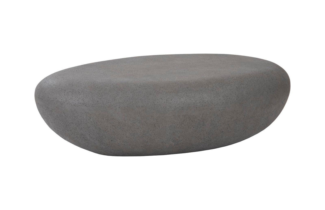 SwayLiving River Stone Coffee Table, Charcoal Stone, Large COFFEE TABLES