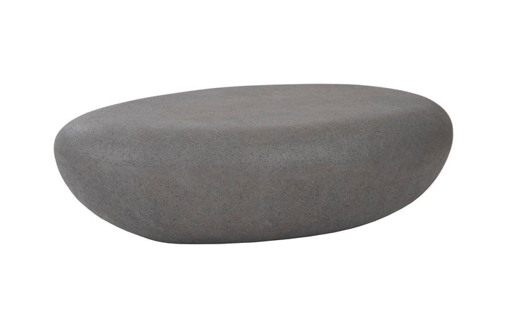 SwayLiving River Stone Coffee Table, Charcoal Stone, Large COFFEE TABLES