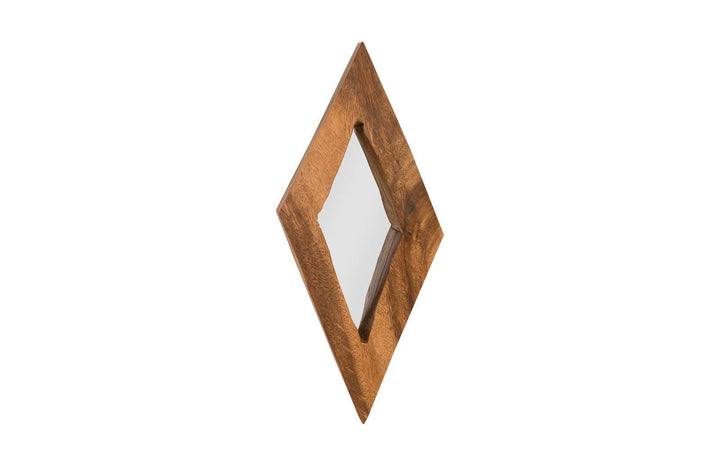 SwayLiving Diamond Mirror, SM, Natural WALL MIRRORS