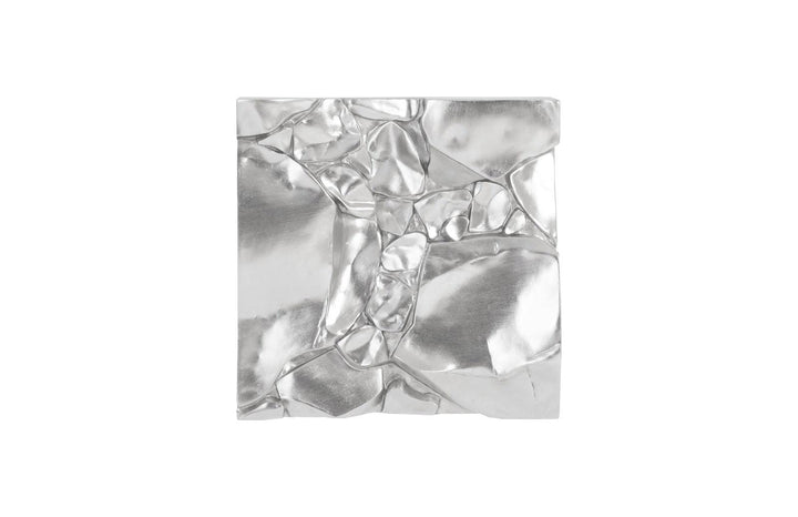 SwayLiving Cairn Wall Tile, Silver WALL ACCENTS
