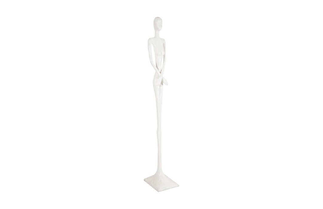 SwayLiving Lottie Sculpture, Resin, Gel Coat White DECORATIVE OBJECTS