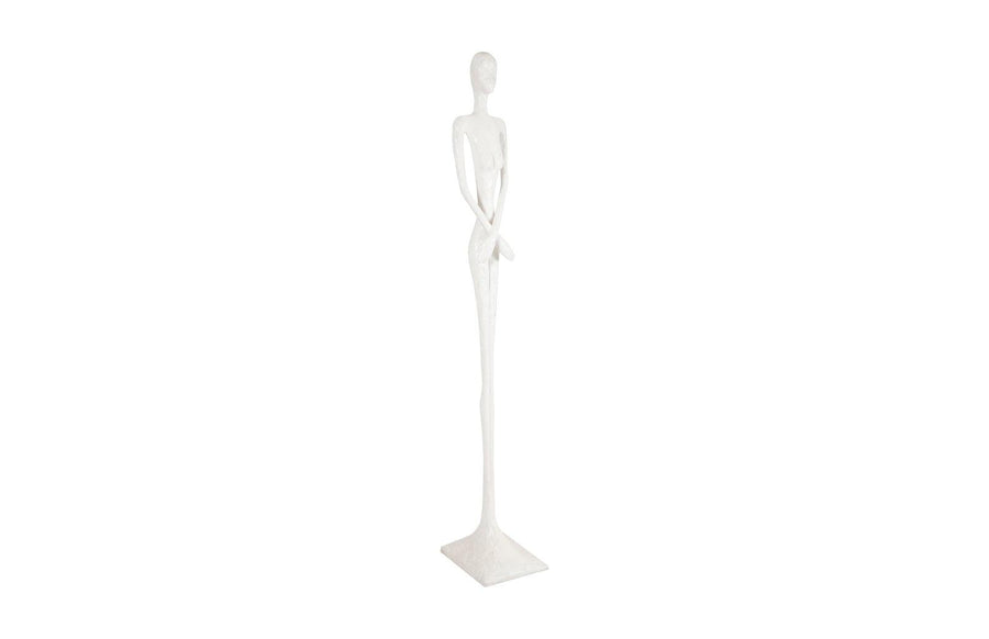 SwayLiving Lottie Sculpture, Resin, Gel Coat White DECORATIVE OBJECTS