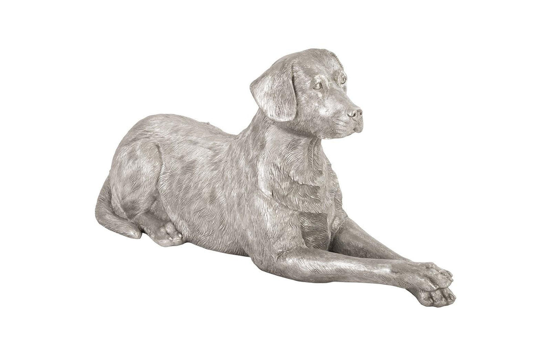 SwayLiving Labrador, Laying, Silver Leaf DECORATIVE OBJECTS