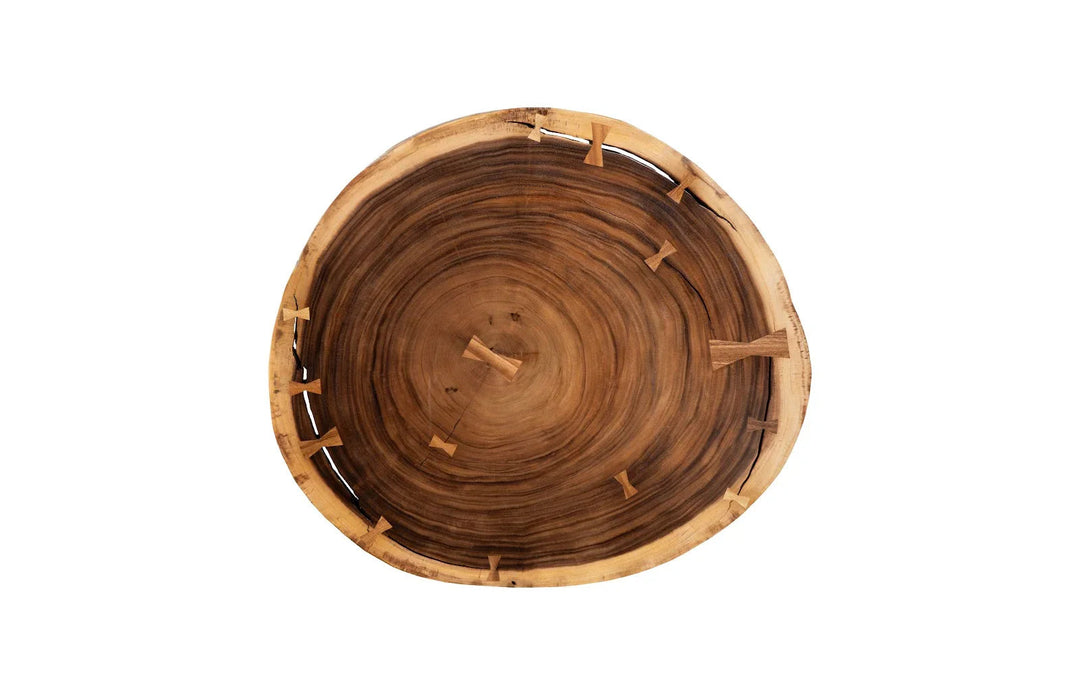 39"D x 35"W x 15"H/Natural