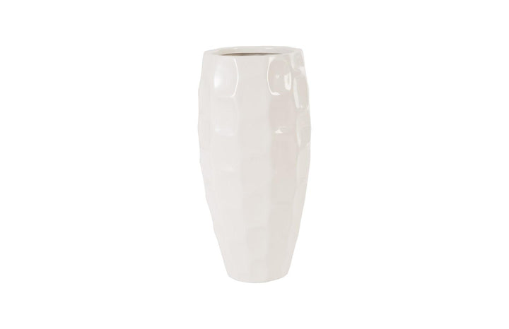 SwayLiving Mando Planter, Gel Coat White, SM PLANTERS