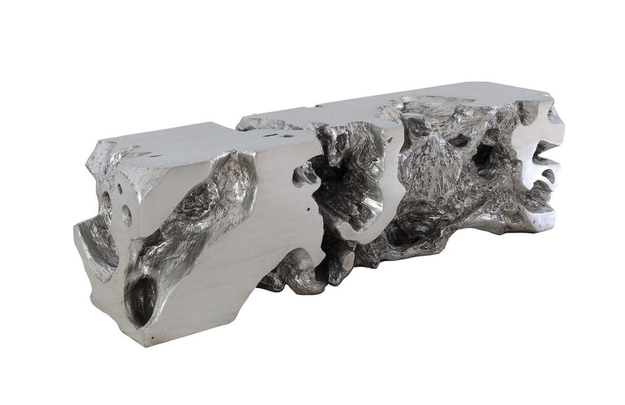 SwayLiving Freeform Bench, Silver Leaf BENCHES