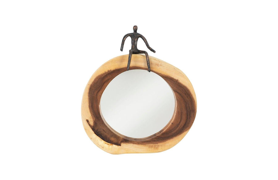 SwayLiving Atlas Cross Cut Mirror, Small, Full Man WALL MIRRORS