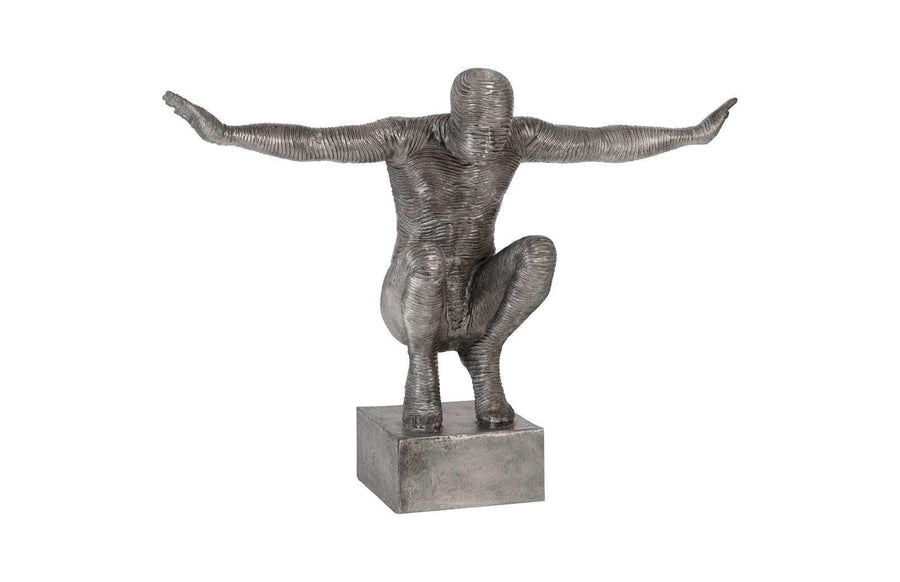 SwayLiving Outstretched Arms Sculpture, Aluminum, Large DECORATIVE OBJECTS
