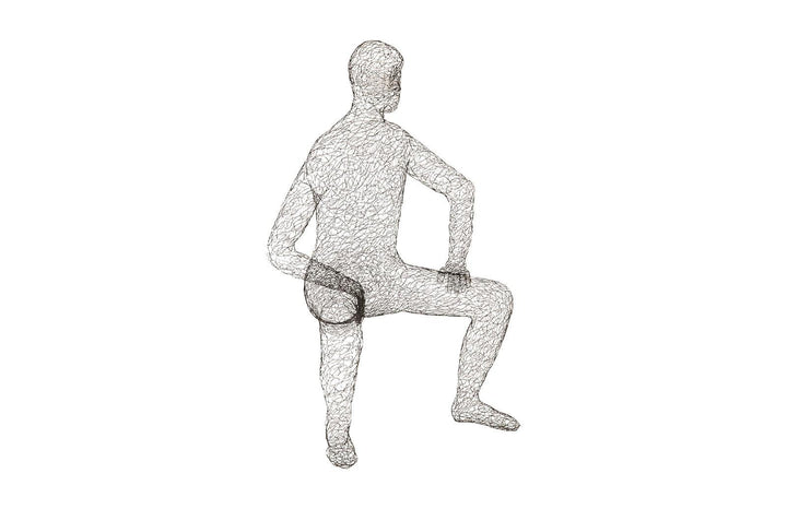SwayLiving Crazy Wire Lounging Male DECORATIVE OBJECTS
