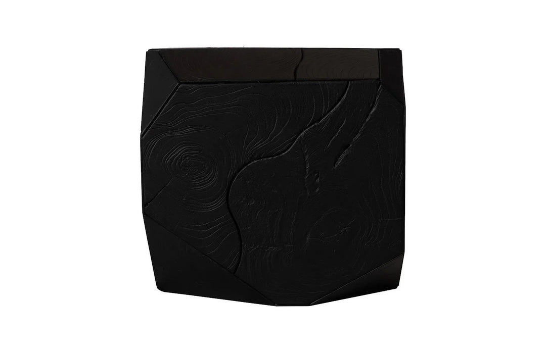 16"D x 16"W x 18"H/Black Finish