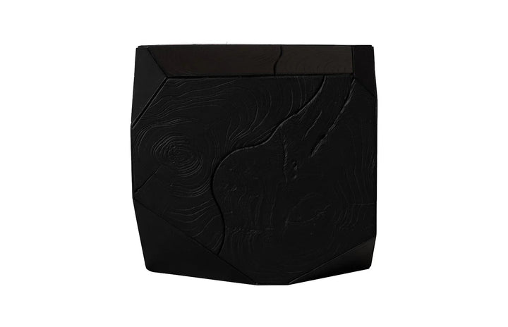 16"D x 16"W x 18"H/Black Finish