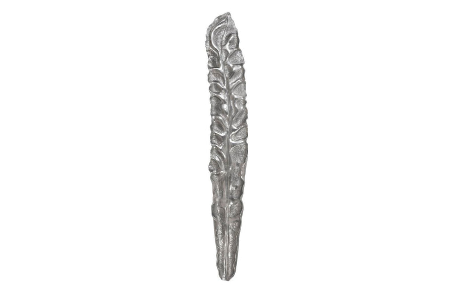 SwayLiving Petiole Wall Leaf, Liquid Silver, Colossal, Version B WALL ACCENTS