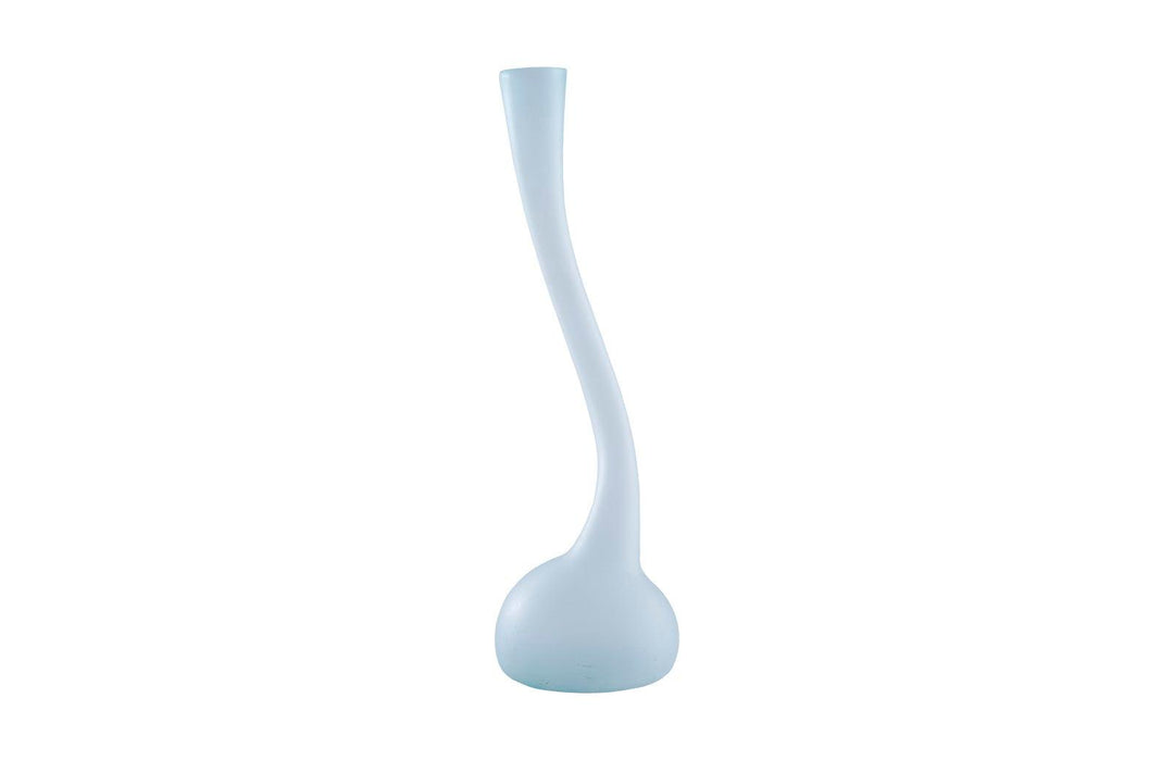 SwayLiving Frosted Corkscrew Vase, MD VASES, JARS, + BOTTLES