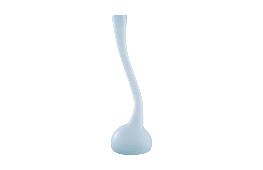 SwayLiving Frosted Corkscrew Vase, MD VASES, JARS, + BOTTLES