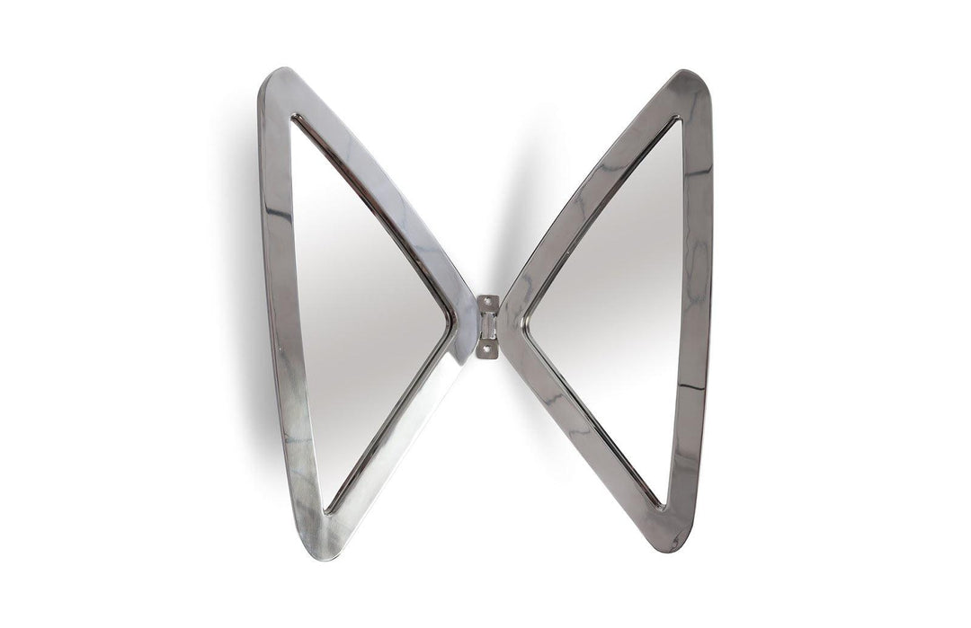 SwayLiving Butterfly Mirror, Stainless Steel WALL MIRRORS