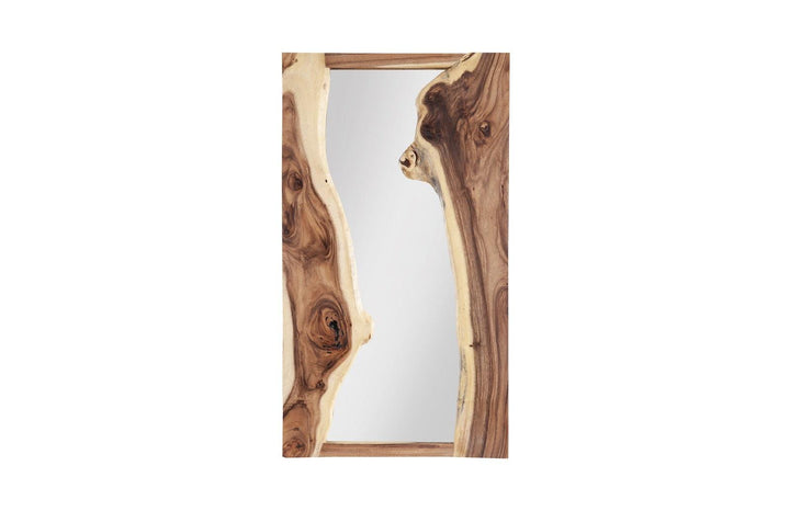 SwayLiving River Mirror, Chamcha Wood, Natural DECORATIVE OBJECTS