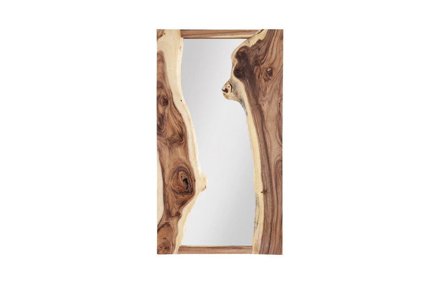 SwayLiving River Mirror, Chamcha Wood, Natural DECORATIVE OBJECTS