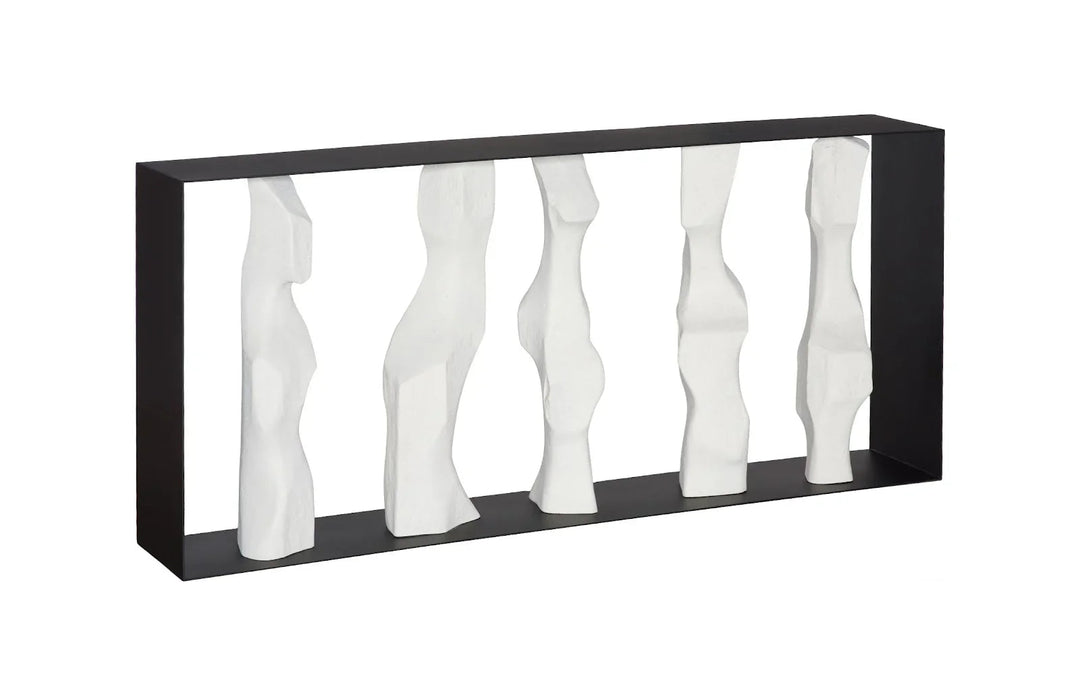 SwayLiving SwayLiving Cast Women Metal Framed Console