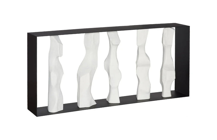 SwayLiving SwayLiving Cast Women Metal Framed Console