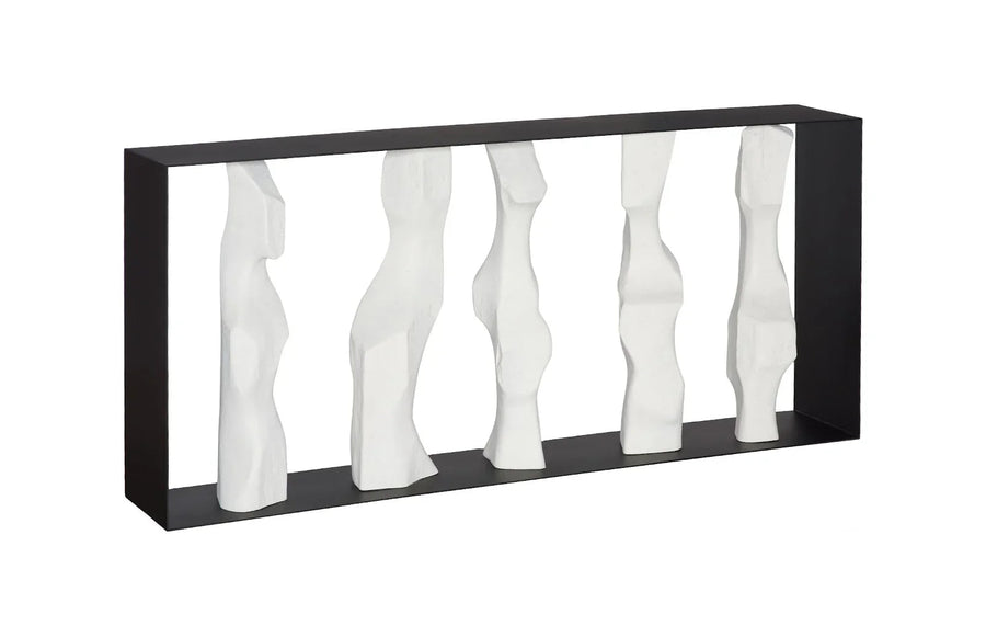 SwayLiving SwayLiving Cast Women Metal Framed Console