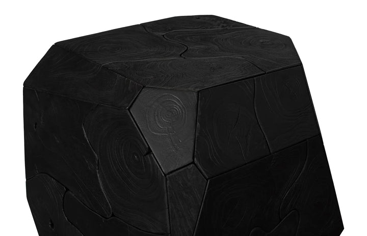 18"D x 18"W x 22"H/Black Finish