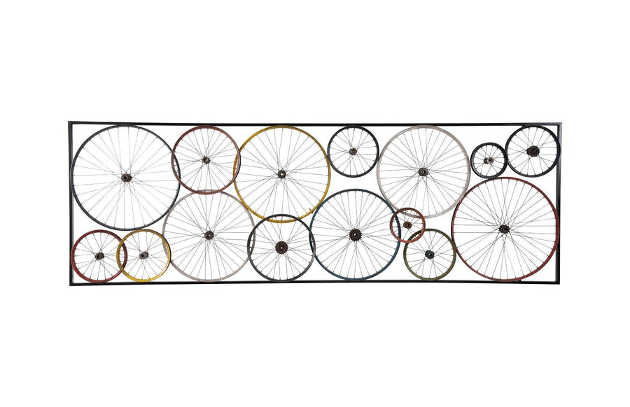 SwayLiving Bicycle Wheel Wall Art, Assorted WALL ACCENTS