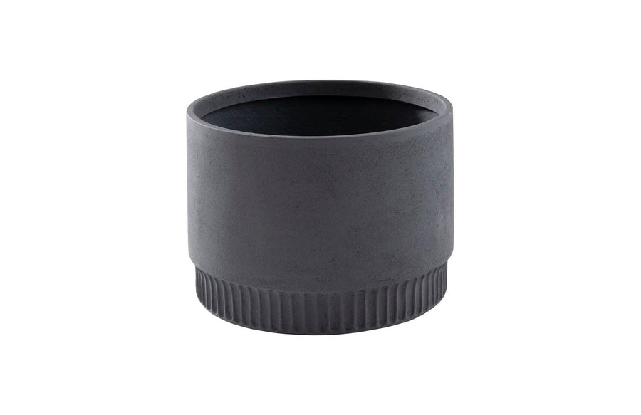 SwayLiving Harvest Planter, Large, Dark Gray PLANTERS