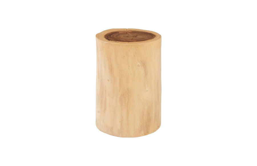 SwayLiving Stump Stool, Natural, Assorted OTTOMANS, POUFS, + STOOLS