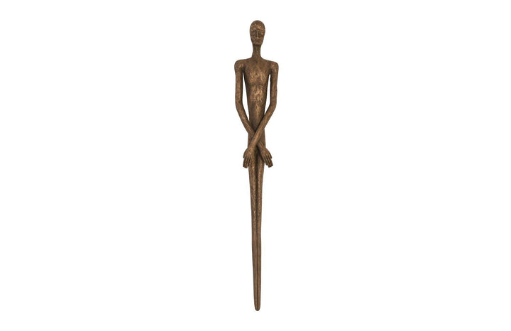 SwayLiving Lloyd Wall Sculpture, Resin, Bronze Finish WALL ACCENTS