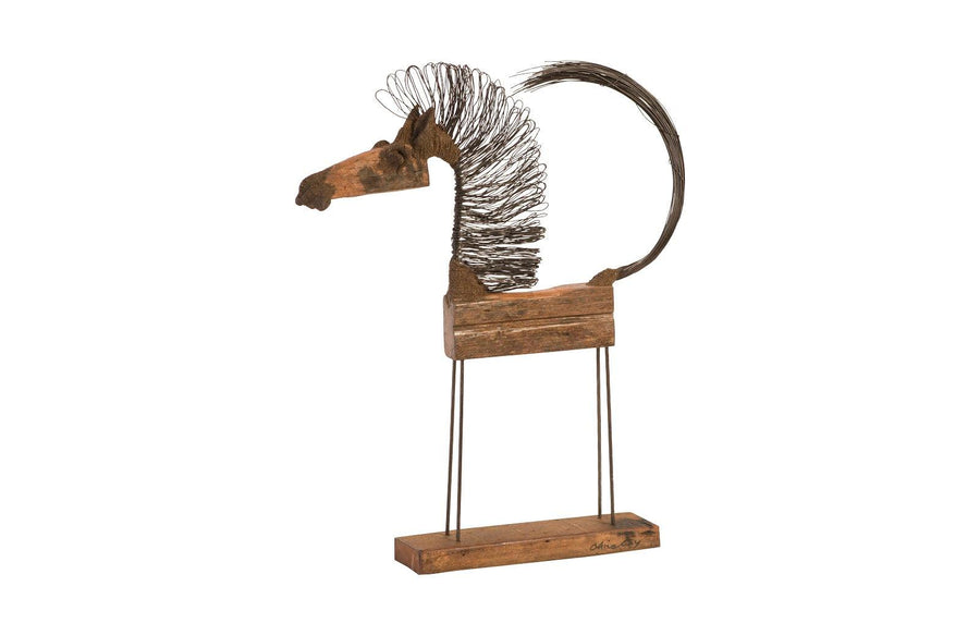 SwayLiving Wire Horse Sculpture, SM Body DECORATIVE OBJECTS