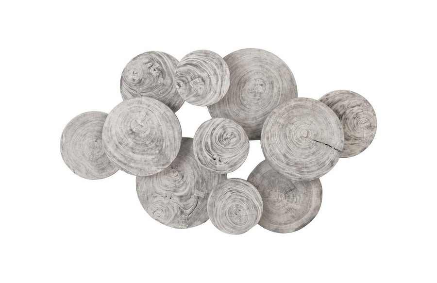 SwayLiving Clouds Wall Art, Gray Stone WALL ACCENTS