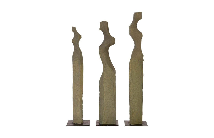 SwayLiving Cast Women Sculptures, Set of 3 DECORATIVE OBJECTS