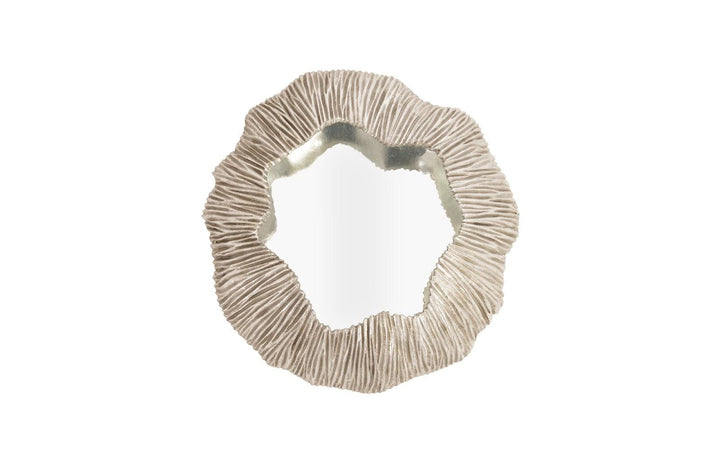 SwayLiving Fungia Mirror, Silver WALL MIRRORS