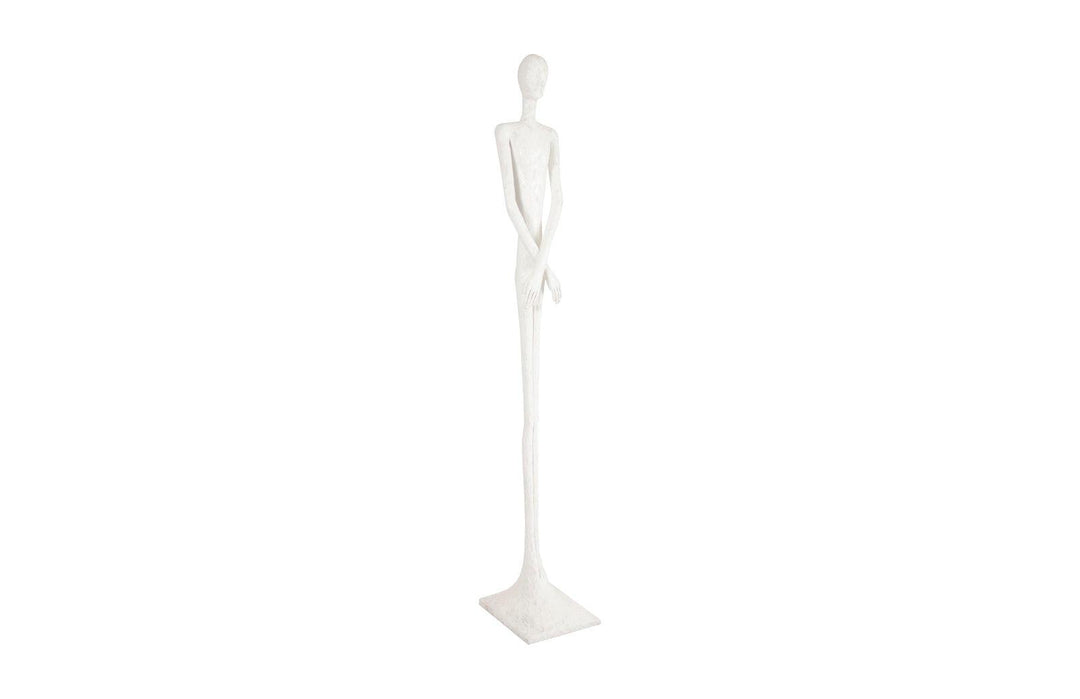 SwayLiving Lloyd Sculpture, Resin, Gel Coat White DECORATIVE OBJECTS