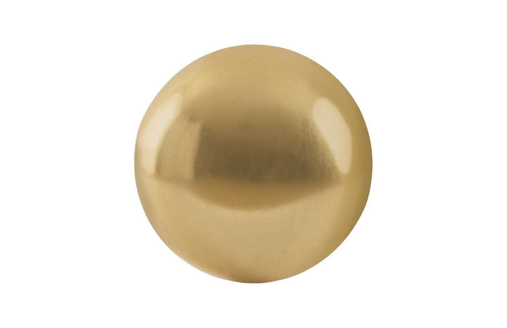 SwayLiving Floor Ball, Large, Gold Leaf DECORATIVE OBJECTS