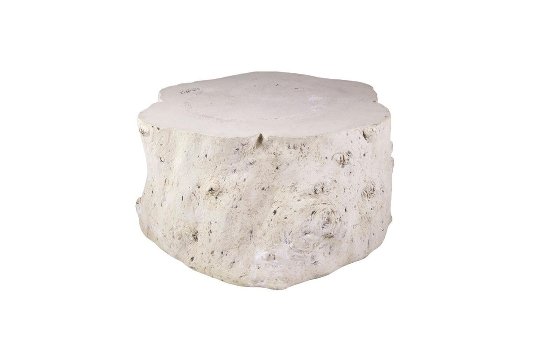 SwayLiving Log Coffee Table, Roman Stone COFFEE TABLES