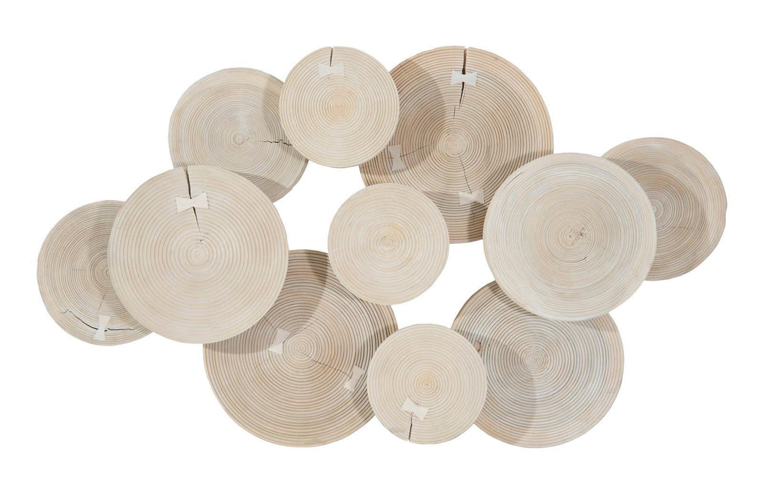 SwayLiving Clouds Wall Art, Bleached Finish WALL ACCENTS