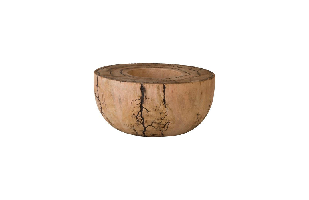 SwayLiving Lightning Bowl, Mango Wood DECORATIVE TRAYS, PLATES, + BOWLS