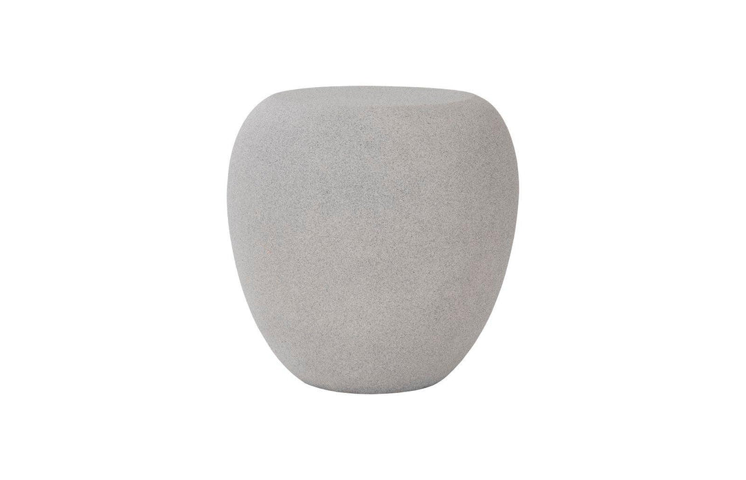 SwayLiving River Stone Side Table, Dark Granite ACCENT TABLES
