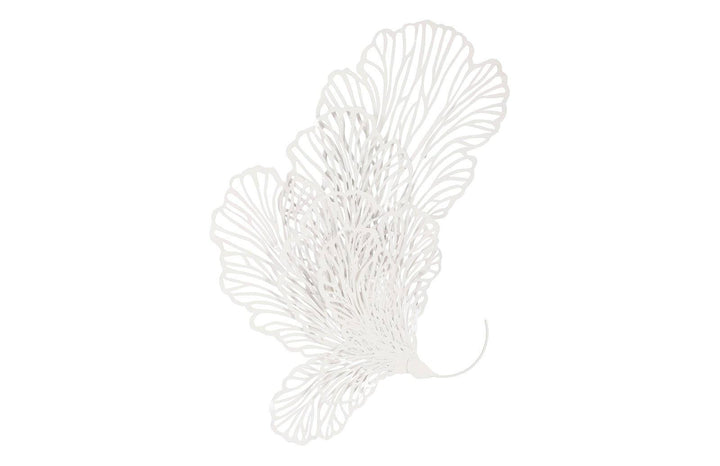 SwayLiving Butterfly Wall Art, White, LG WALL ACCENTS